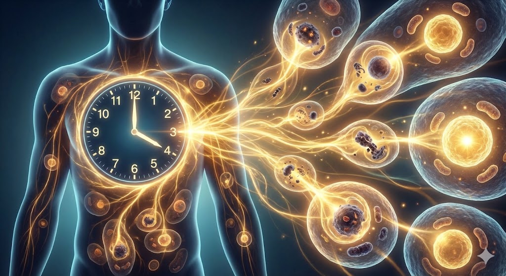 「1日3食」は食べ過ぎだった。16時間の空腹が、細胞内のゴミをリサイクルして若返らせる最強の修復機能「オートファジー」を発動させる