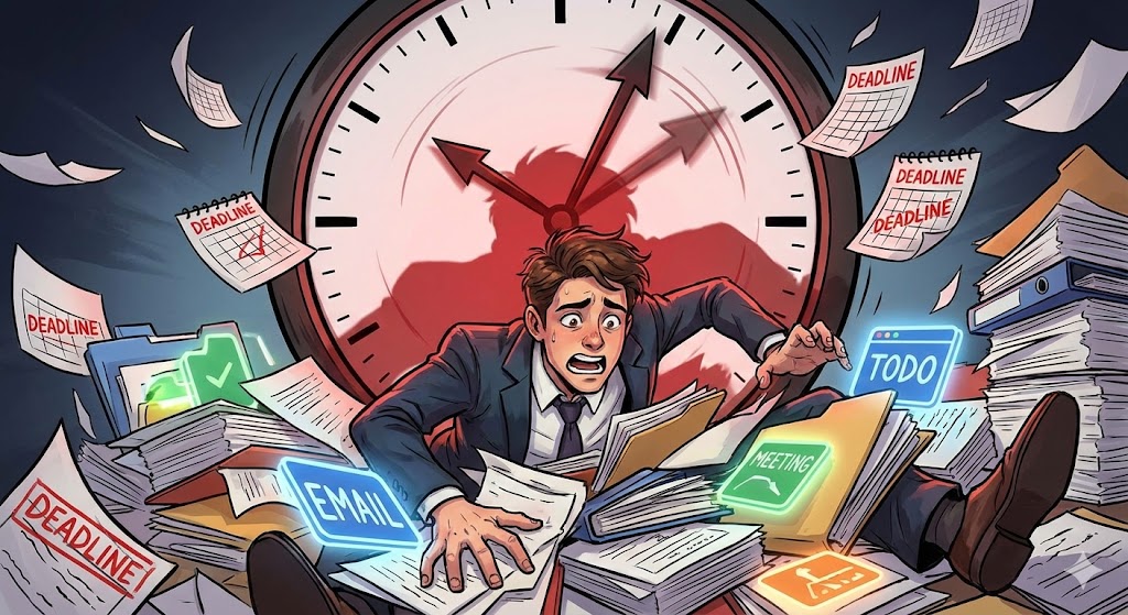 なぜ仕事は締切ギリギリまで終わらないのか？時間を浪費する脳のバグ「パーキンソンの法則」脱出ガイド